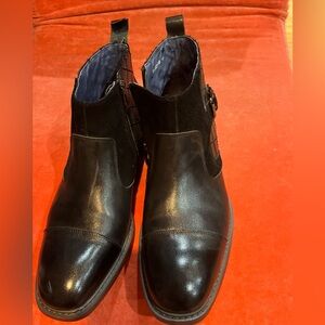 Robert Graham Black Leather Boots